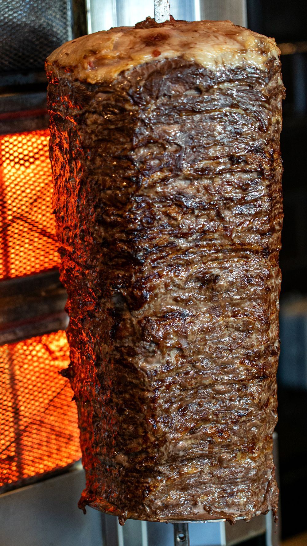 Dönerspieß am Grill